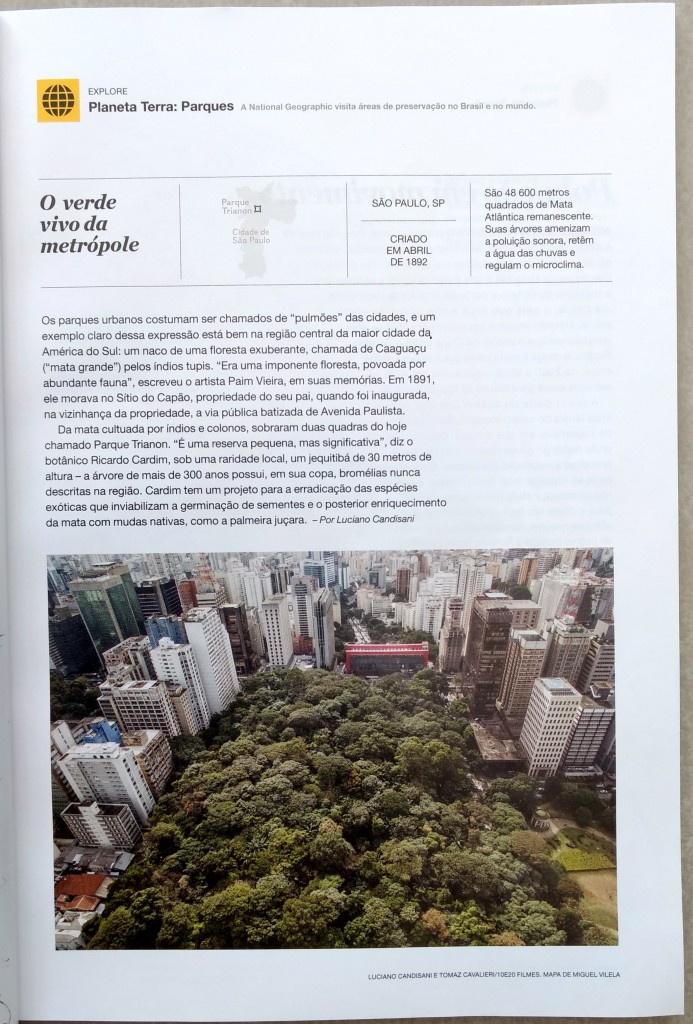 Reprodução: Revista National Geographic Brasil